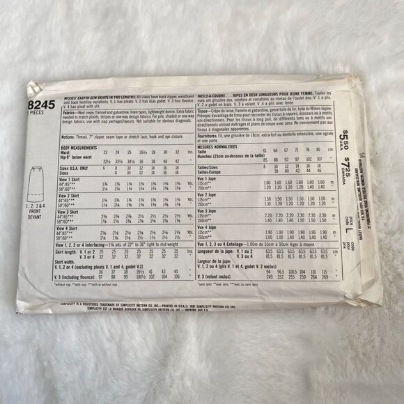 2 Simplicity Sewing Patterns - Picture 5 of 5